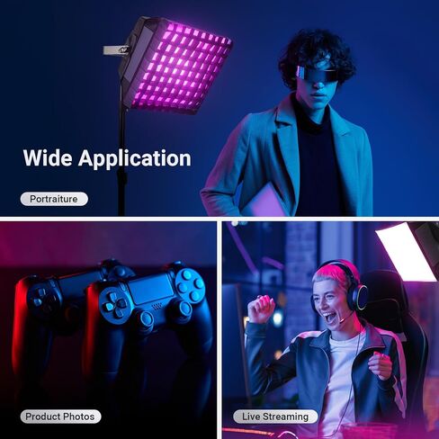 NEEWER ترقية Softbox Diffuser فقط لـ NEEWER RGB1200 Video Light، 14.6 بوصة × 13.6 بوصة / 37 × 34.5 سم صندوق ناعم قابل للطي مع شبكة / حقيبة / غطاء تعتيم، إعداد سريع لإضاءة التصوير الفوتوغرافي في استوديو الصور، NS5S in Kuwait