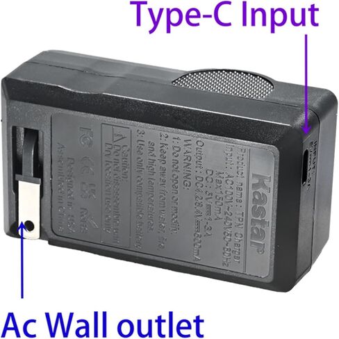 Kastar 4-Pack Battery and AC & USB-C Charger, Compatible with JVC BN-VF808 BN-VF815 BN-VF823 BN-VF915 BN-VF923 for GR-D GZ-HD GZ-MG GZ-HM Series Camcorders in Saudi Arabia