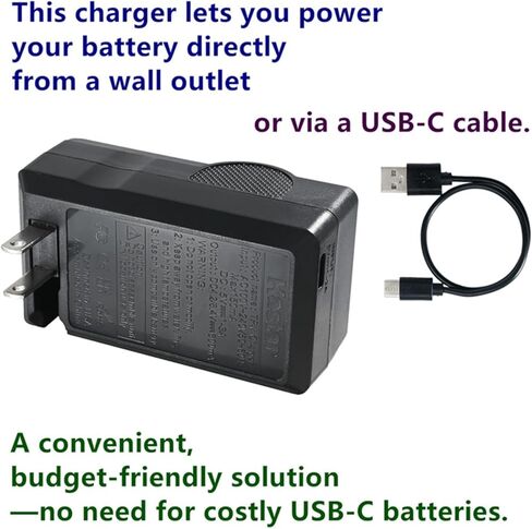 Kastar 4-Pack Battery and AC & USB-C Charger, Compatible with JVC BN-VF808 BN-VF815 BN-VF823 BN-VF915 BN-VF923 for GR-D GZ-HD GZ-MG GZ-HM Series Camcorders in Saudi Arabia