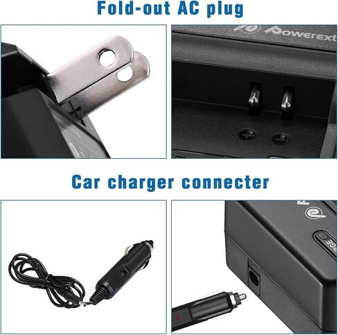2 Pack NB-13L Battery and Travel Charger Compatible with Canon PowerShot G5 X G7 X G7 X Mark II G9 X G9 X Mark II SX620 HS SX720 HS SX730 HS Digital Camera in Kuwait