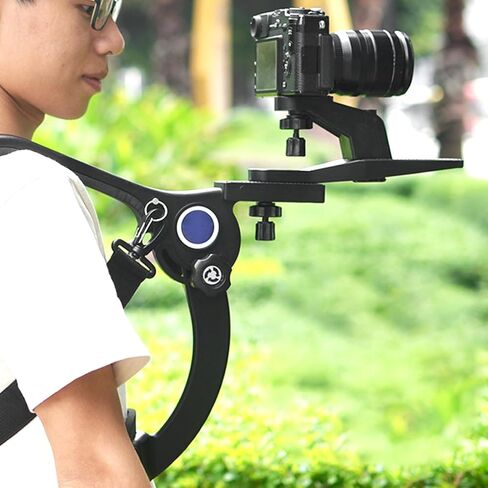 حامل كتف لحزام الكاميرا Pssopp DSLR، مثبت دعم الكتف 500 ريال سعودي للكاميرات الاحترافية وكاميرات الفيديو in Saudi Arabia