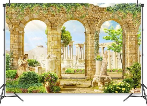 Airplane Backdrop Passenger Aircraft with Boarding Steps at The Airport Apron Background Airplane Birthday Party Decorations Trave Portrait Photo Booth Studio Props 10x8ft in Saudi Arabia