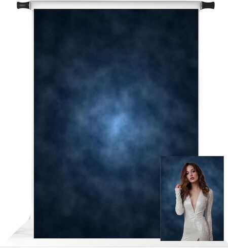 كيت 6.5x10ft الأزرق الداكن مجردة التصوير خلفية مجردة القوام خلفية سيد قديم الأزرق صور الخلفيات in Kuwait