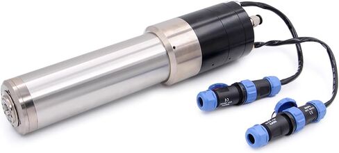 1.2kw ISO10 water-cooled automatic spindle motor 110v/220v/380v 30000rpm 1000Hz 4-pole IS010(110v,Plastic plug) in Saudi Arabia