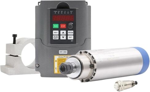 1.5k ER16 D=65mm air-cooled spindle motor 110v/220v/380v 65x258mm 4 bearings(110v) in Saudi Arabia