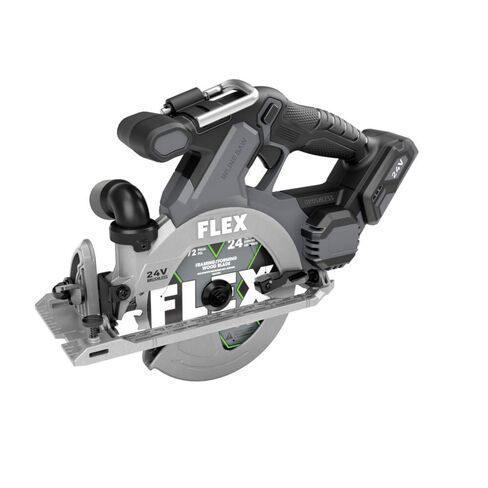 FLEX 24V Brushless Cordless 6-1/2-Inch In-Line Circular Saw Tool Only, Battery and Charger Not Included - FX2131A-Z, Grey/Black in Saudi Arabia
