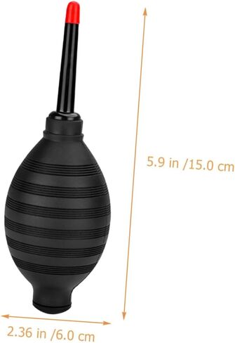 Camera Air Blower Dust Squeeze Bulb Pump for Lens Keyboard and Succulent Cleaning, Portable Compressed Air Duster for Electronics and Photo Equipment Random Style in Saudi Arabia