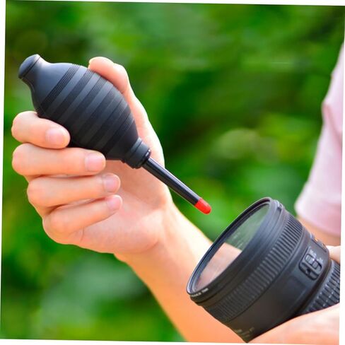 Camera Air Blower Dust Squeeze Bulb Pump for Lens Keyboard and Succulent Cleaning, Portable Compressed Air Duster for Electronics and Photo Equipment Random Style in Saudi Arabia