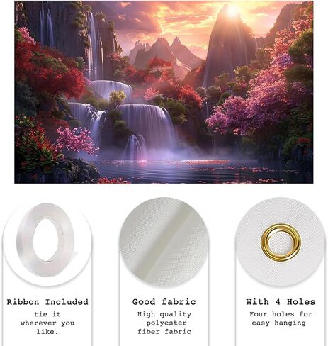Nuxovilar Backdrop Polyester 43x70.86 Inches Photo Banner for Indoor Display Small Event Decorative Setup in Saudi Arabia