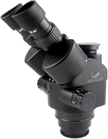 مجهر الجسم ثلاثي العينيات بتركيز متزامن 7X 45X 38MP 1080P VGA USB HDMI مجهر كاميرا CTV محول عدسة بارلو حامل (0.5X أبيض 2.0X) in Kuwait