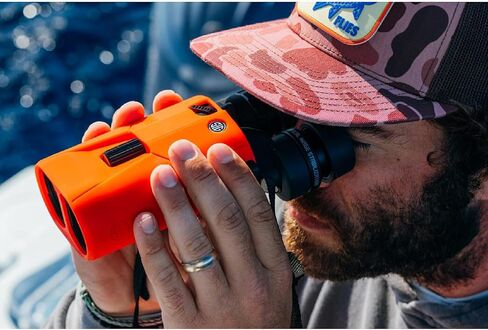 مناظير SIG SAUER ZULU6 HDX البحرية المثبتة للصور - نظام عدسات HDX، تثبيت الصورة البصرية، مناظير بحرية مقاومة للماء IPX7 مع حزام عائم، 16 × 42 مم in Kuwait