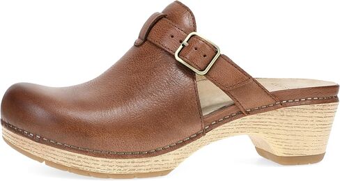 Dansko Leandra Women's Clog with Cushioned Footbed — Slip-On Shoe with Breathable Suede Socklining, Rubber Outsole in Saudi Arabia