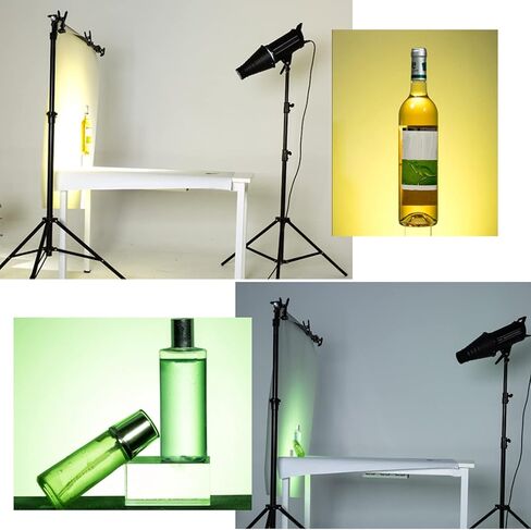 Snoot Honeycombs Grid Light Beam Tube, Aluminium Alloy Conical Studio Kit, Mount Snoot Filter for Studio Strobe Flash in Saudi Arabia