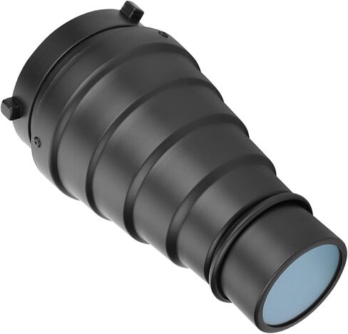 Snoot Honeycombs Grid Light Beam Tube, Aluminium Alloy Conical Studio Kit, Mount Snoot Filter for Studio Strobe Flash in Saudi Arabia