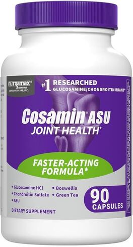 Nutramax Cosamin® ASU Health Health مع الجلوكوزامين ، شوندروتن و ASU لصحة المشتركة للرجال والسيدات ، 90 كبسولة in Saudi Arabia