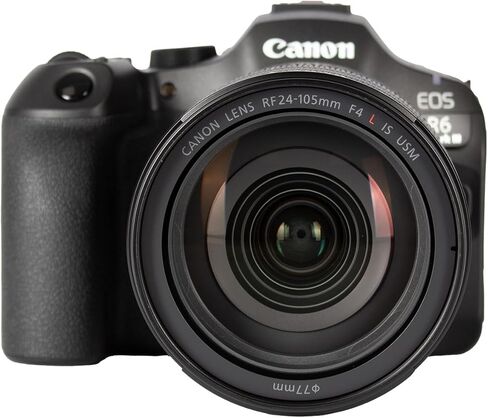 كاميرا Canon EOS R6 Mark III مع عدسة 24-105 مم f/4-7.1 RF | جودة صورة بإطار كامل بدقة 32.5 ميجابكسل، والتقاط RAW بدقة 7K، ودقة 4K بدقة 120 بكسل، وAF II المتقدم (7084C018) + بطاقة سعة 64 جيجابايت + طقم مرشح + المزيد (متجدد) in Kuwait