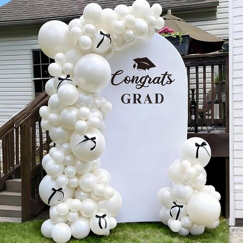 Graduation Decorations - Class of 2026 6.6Ft Arch Backdrop Kit - Grad Photo Party Decor Supplies for College High School Yard Garden in Saudi Arabia