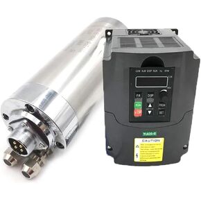 4.5Kw spindle motor 220V 100mm ER20 +5.5kw inverter VFD+75W water pump kit 24000rpm in Saudi Arabia