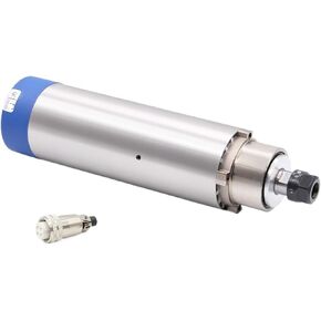 1.5kw ER16 D=65mm 400Hz air-cooled spindle 4pcs bearings 24000rpm 65x258mm(380v) in Saudi Arabia