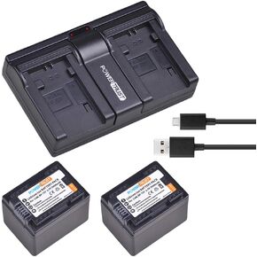 2 حزمة 3.7 فولت BP-727 BP727 بطارية وشاحن سريع مزدوج لكاميرا Canon Vixia HF R70، HF R72، HF R700 HFM50، HFM52، HFM500، HFR30، HFR32، HFR300، HFR40، HFR42، HFR400، HFR50، HFR52، HFR500، HFR60 in Kuwait