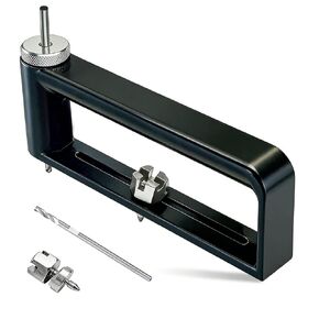 أداة ثقب القطع المعدنية مقاس 2 بوصة إلى 12 بوصة لـ 1/4 بوصة، طقم لوحة دائرة قطع الصفائح مع 1 قطع إضافية HC1B، أدوات قطع مجاري الصفائح المعدنية لأنابيب HVAC/قاطع فتحات مجاري الهواء، منشار فتحات دوائر قابلة للتعديل in Kuwait