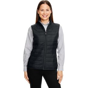 Ash City - Core 365 Ladies' Prevail Packable Puffer Vest L CARBON in Saudi Arabia