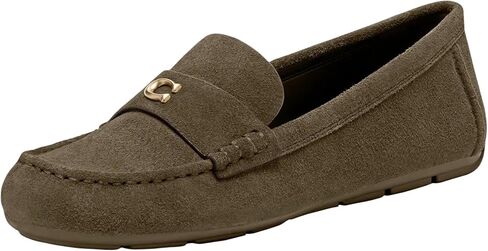 Coach Women's Sculpted C Driver in Suede Loafer, in Saudi Arabia