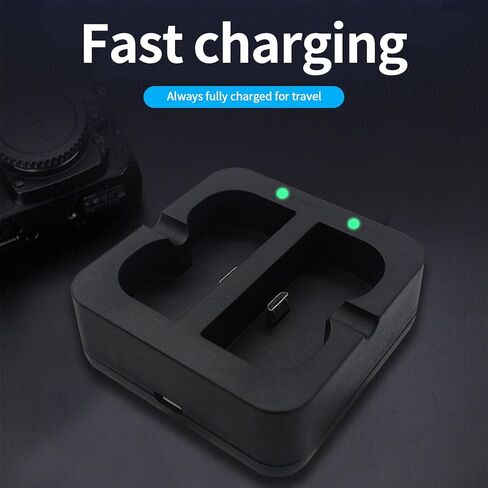 V4 Battery Charger for Ring Rechargeable Battery,Dual Ring Batteries Charger Station Compatible with Rings Doorbell 2/3/4 Doorbell Camera Batterys (Rings Batteries NOT Included) in Saudi Arabia