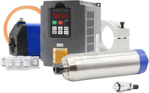 2.2kw ER20 D80 water-cooled spindle 220v(220v VFD) in Saudi Arabia