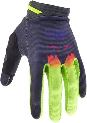 قفاز Fox Racing 180 Flora Motocross، نيلي داكن، مقاس X-Large in Saudi Arabia