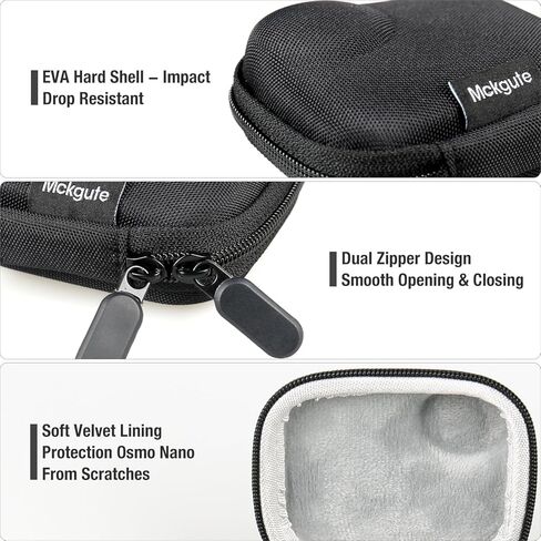 Travel Carrying Case Compatible with DJI Osmo Nano, Protective Case Hard Shell Storage Bag for DJI Osmo Nano Camera- Upgrade Version No Shake in Saudi Arabia