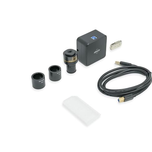 Swiftcam 20MP USB 3.0 Microscope Camera with Reduction Lens and Calibration Kit, Digital Eyepiece for Compound and Stereo Microscopes, Compatible with Windows/Mac/Linux in Saudi Arabia