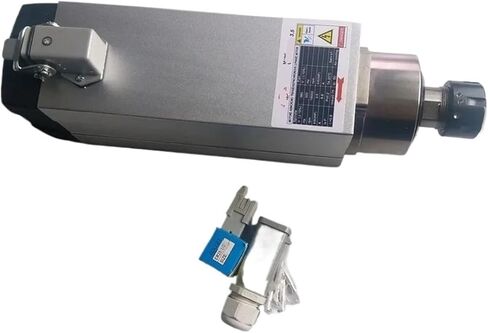 380V 1.5KW square spindle motor air-cooled 4 bearings + 2.2kw VFD inverter + ER20 chuck kit in Saudi Arabia