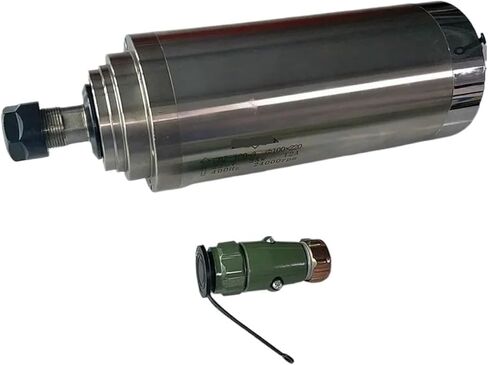 GDZ100-4.5-380V 4.5KW ER20 24000rpm 100mm 380v 4 bearing spindle motor water cooled in Saudi Arabia