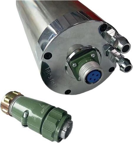 GDZ100-4.5-380V 4.5KW ER20 24000rpm 100mm 380v 4 bearing spindle motor water cooled in Saudi Arabia