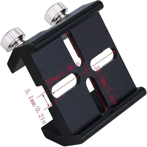 SVBONY Universal Dovetail Base Finderscope Mount Bracket، حزمة مع SV152 عدسة شبكية 1.25 بوصة عدسة Crosshair للتلسكوب البصري in Saudi Arabia