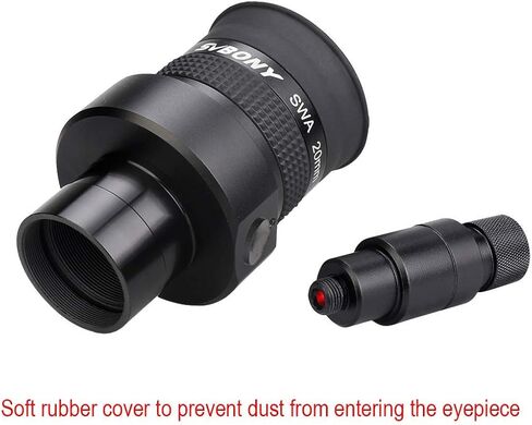 SVBONY Universal Dovetail Base Finderscope Mount Bracket، حزمة مع SV152 عدسة شبكية 1.25 بوصة عدسة Crosshair للتلسكوب البصري in Saudi Arabia