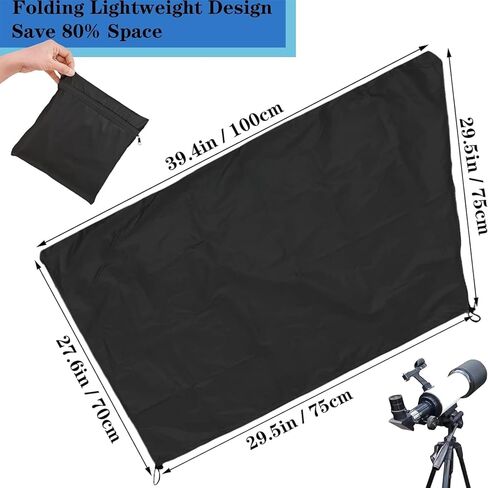 Astronomical Telescopes Cover Waterproofs Outdoor Indoor Use Adjustable Drawstring Cover in Saudi Arabia