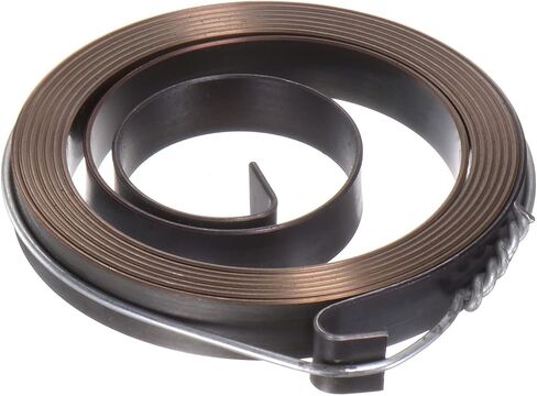Generic Drill Press Return Spring, 42 x 7 x 0.7mm Quill Spring Feed Return Coil Spring Assembly Spring Steel Chemical Blackening Finish for Drill Press in Saudi Arabia