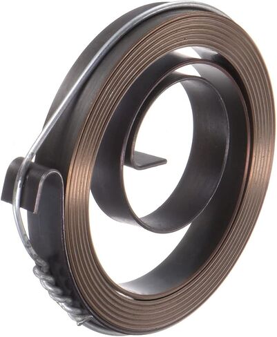 Generic Drill Press Return Spring, 42 x 7 x 0.7mm Quill Spring Feed Return Coil Spring Assembly Spring Steel Chemical Blackening Finish for Drill Press in Saudi Arabia