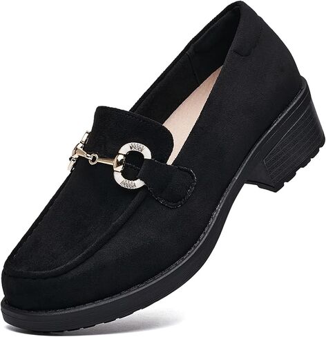 أحذية نسائية بدون كعب مكتنزة سهلة الارتداء أحذية كاجوال أنيقة - نعل مريح، أحذية كاجوال للعمل والمكتب in Kuwait