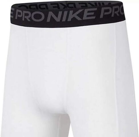 Nike Kids Boy's Pro (أطفال صغار/أطفال كبيرون) أسود/أبيض MD (10-12 أطفال كبير) in Kuwait