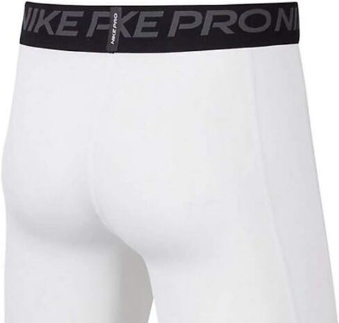 Nike Kids Boy's Pro (أطفال صغار/أطفال كبيرون) أسود/أبيض MD (10-12 أطفال كبير) in Kuwait