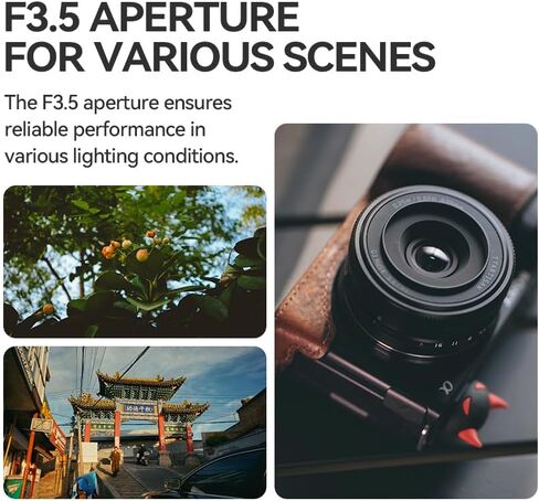 TTArtisan 14mm F3.5 APS-C Auto Focus Prime Wide Angle Lens for Sony E Mount Camera A7C A7CII A6400 A6300 A7CR ZVE10 ZVE10II,etc. in Saudi Arabia
