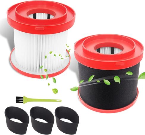 49-90-1900 HEPA Filter Replacement Compatible with Milwau-kkee M18 Cordless 2 Gal.Wet Dry Vacuum 0880-20 0780-20 in Kuwait