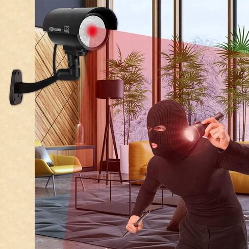 generic Flash LED Dummy Camera 3-6 Months Work Fake Security Monitor CCTV Anti Theft in Saudi Arabia