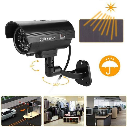 generic Flash LED Dummy Camera 3-6 Months Work Fake Security Monitor CCTV Anti Theft in Saudi Arabia