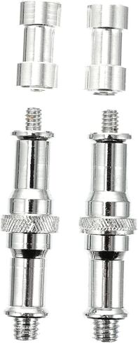 DOITOOL 2sets Screw Adapter for Light Stand Camera Mount Converter for Tripods Flashlights and Accessories in Saudi Arabia
