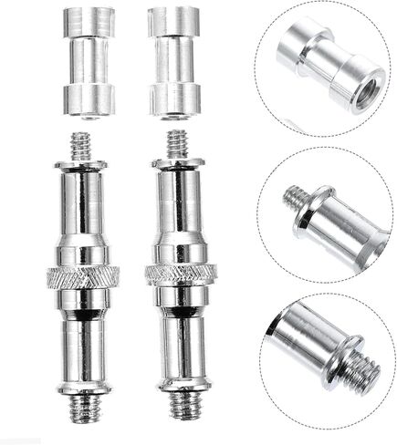 DOITOOL 2sets Screw Adapter for Light Stand Camera Mount Converter for Tripods Flashlights and Accessories in Saudi Arabia