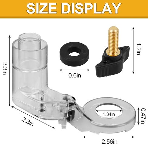 محول تجميع الغبار DNP616 لجهاز التوجيه الأساسي DEWALT Plunge، جهاز التوجيه المدمج DWP611 in Kuwait